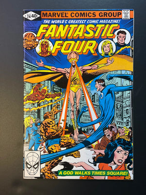 Fantastic Four 216 Marvel Comics 1979 A God Walks Times Square
