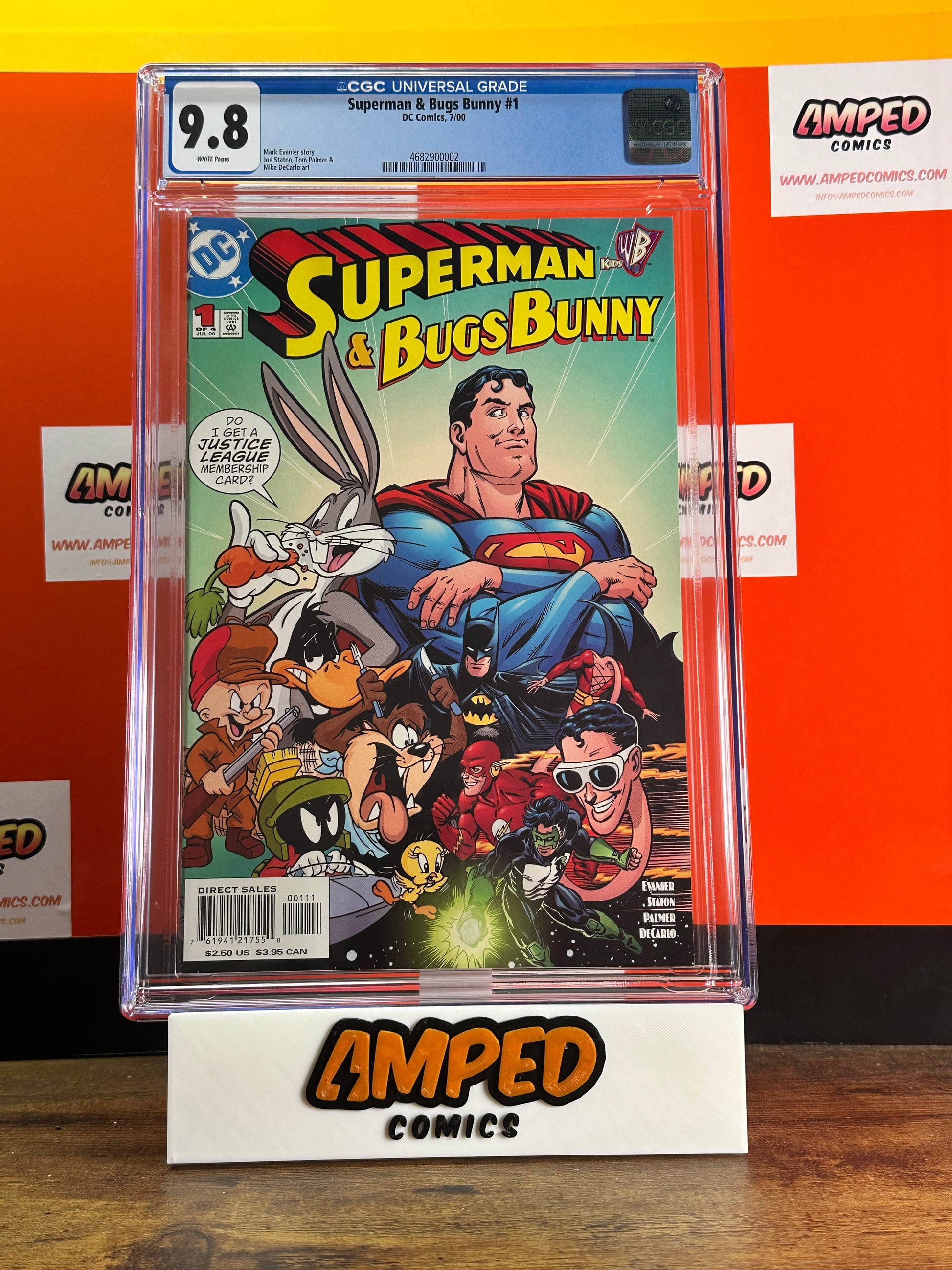 Superman Bugs Bunny 1 CGC 9.8 DC Comics 2000