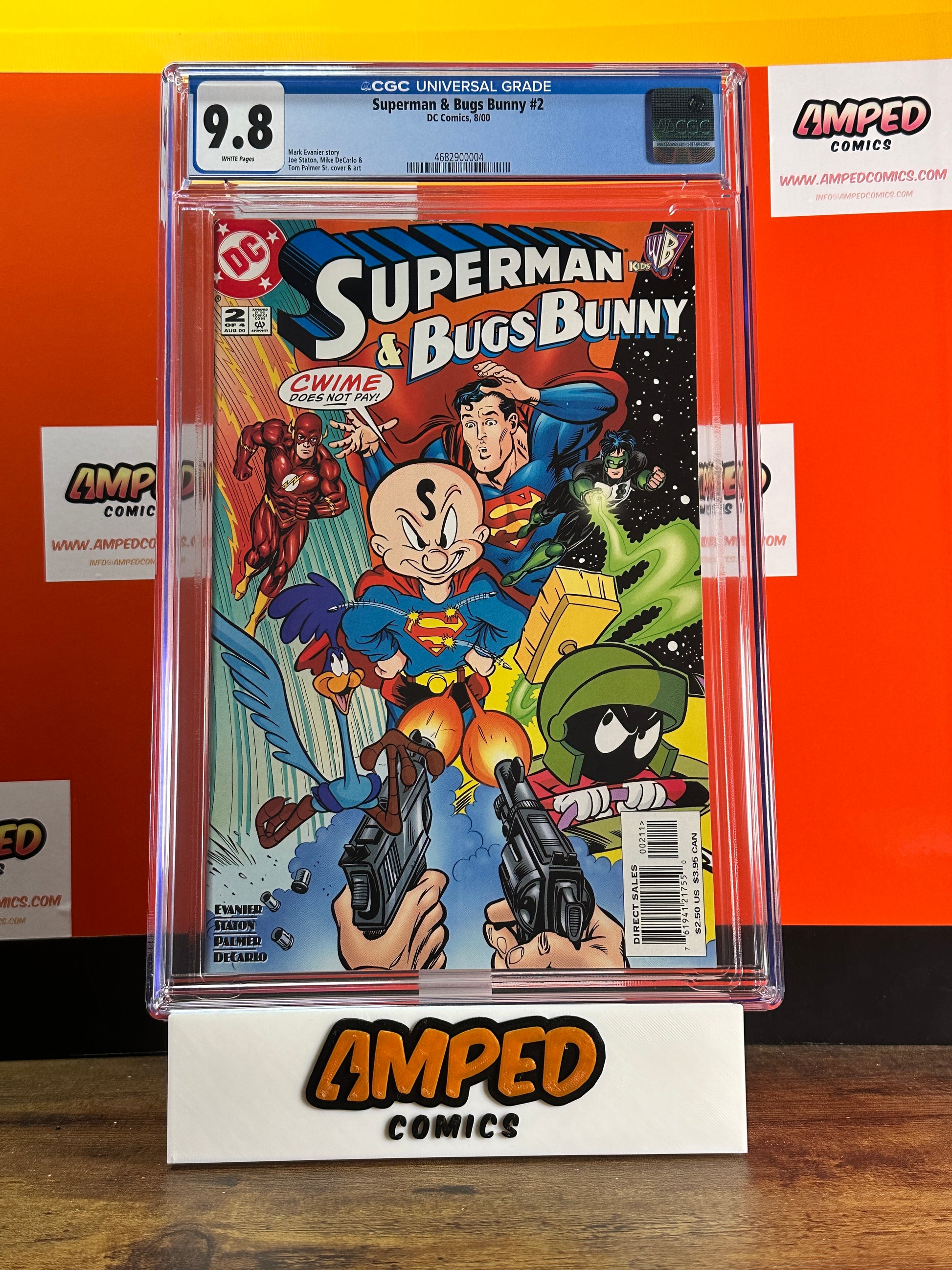 Superman Bugs Bunny 2 CGC 9.8 DC Comics 2000