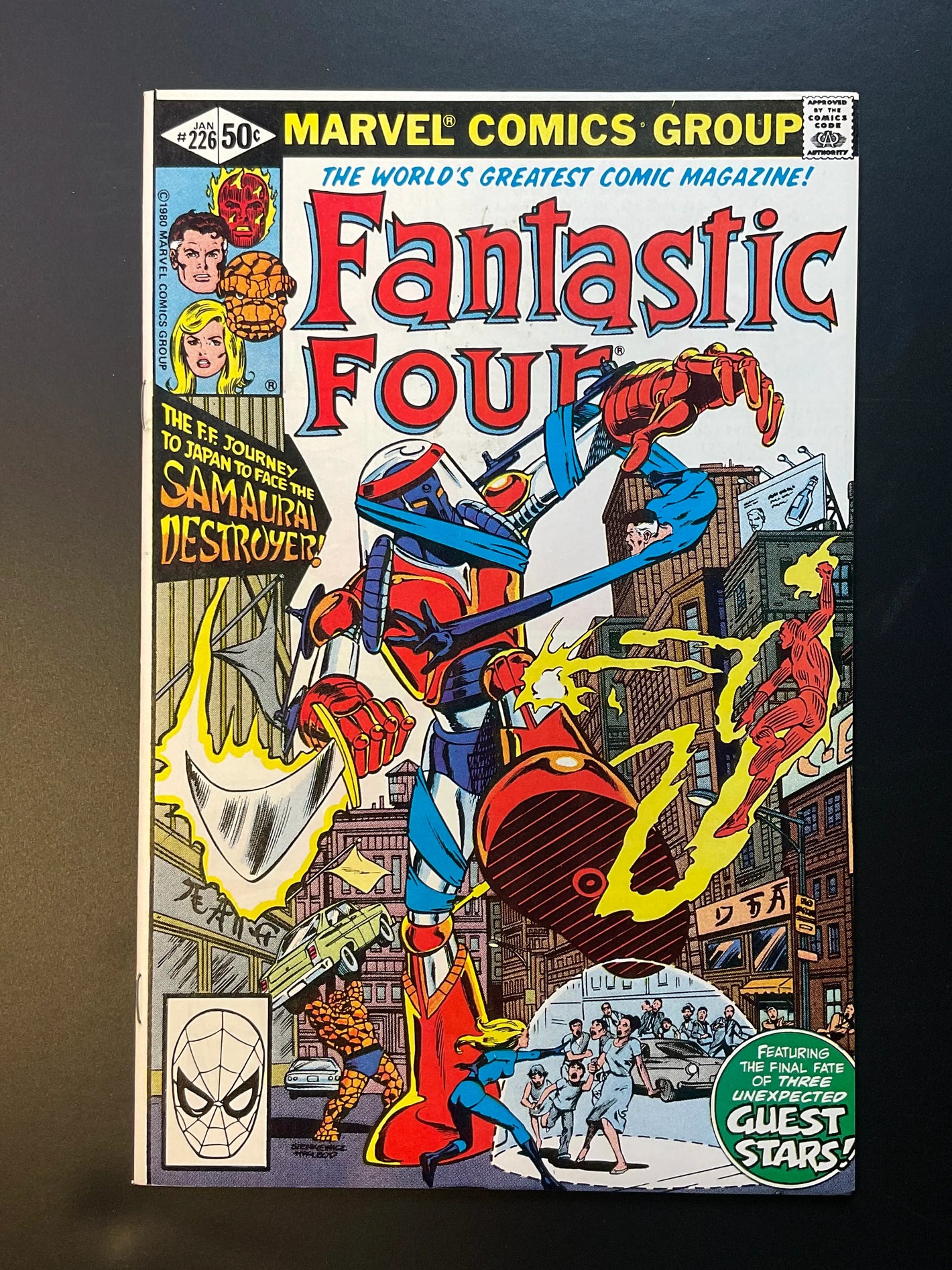 Fantastic Four 226 Marvel Comics Jan 1981 Samurai Destroyer