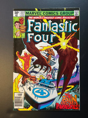 Fantastic Four 227 Marvel Comics Feb 1981 The Brain Parasites