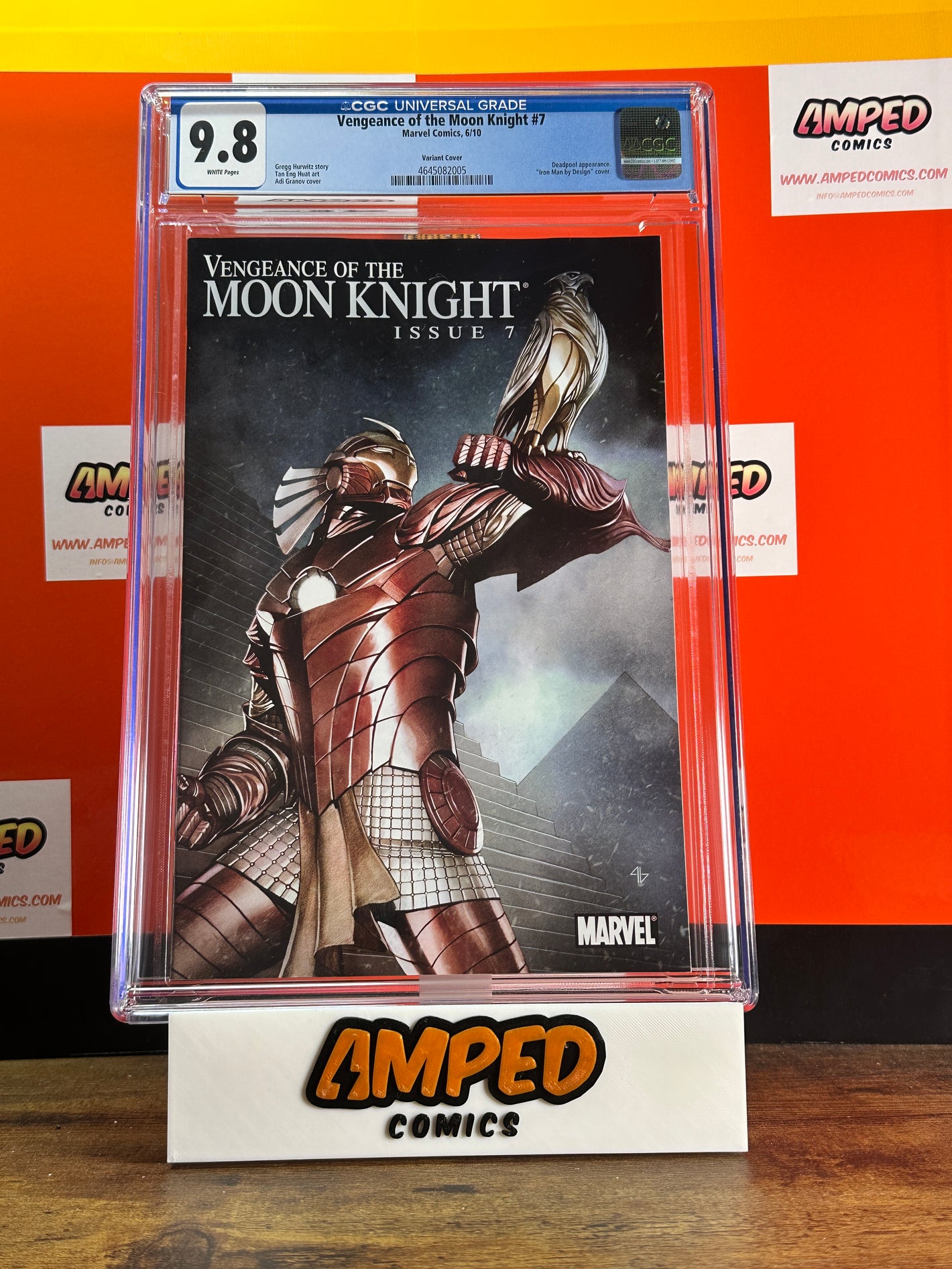 Vengeance of the Moon Knight 7 CGC 9.8 Marvel Comics Variant Cover