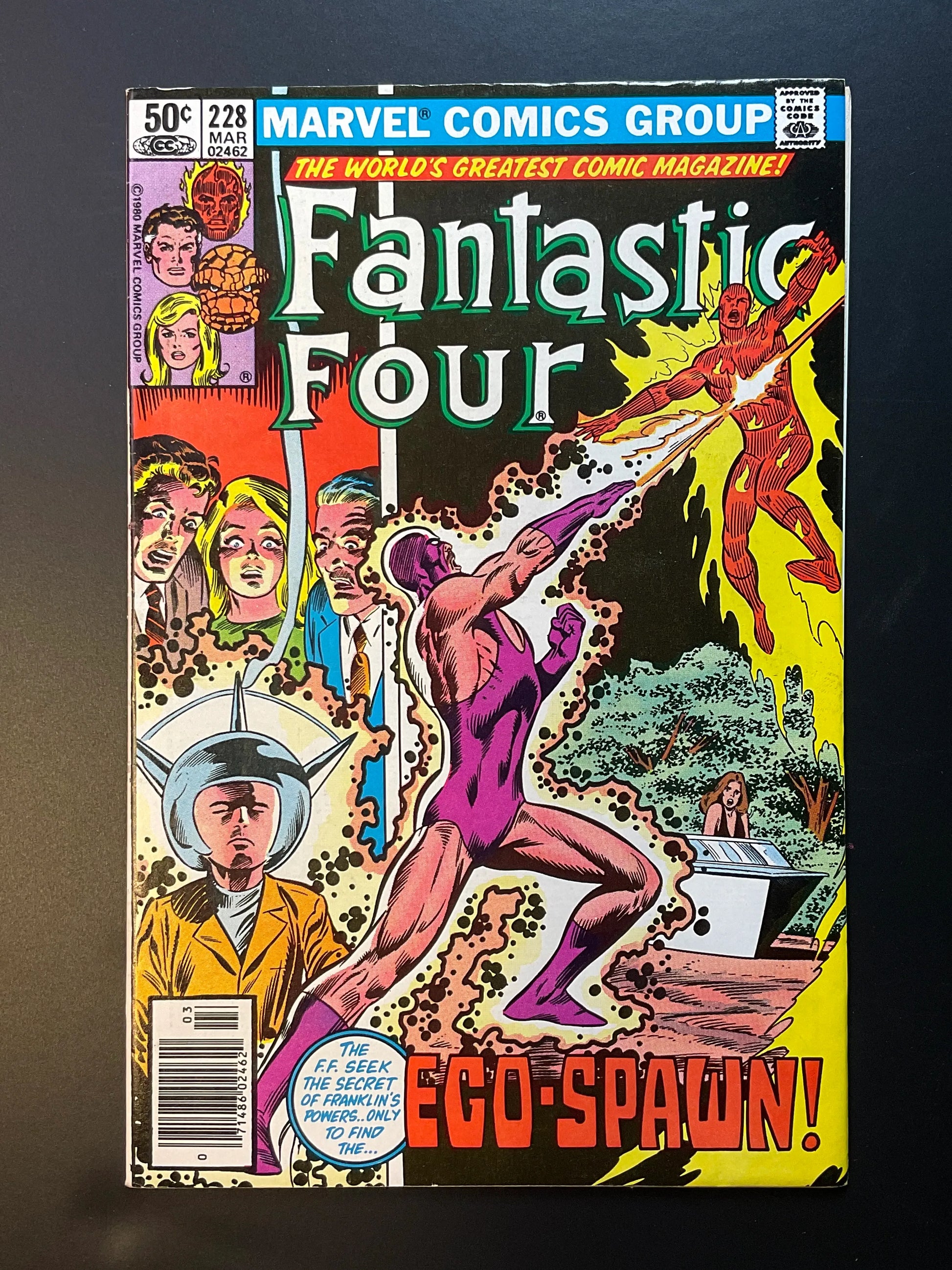 Fantastic Four 228 Marvel Comics March 1981 Ego-Spawn
