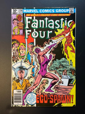 Fantastic Four 228 Marvel Comics March 1981 Ego-Spawn