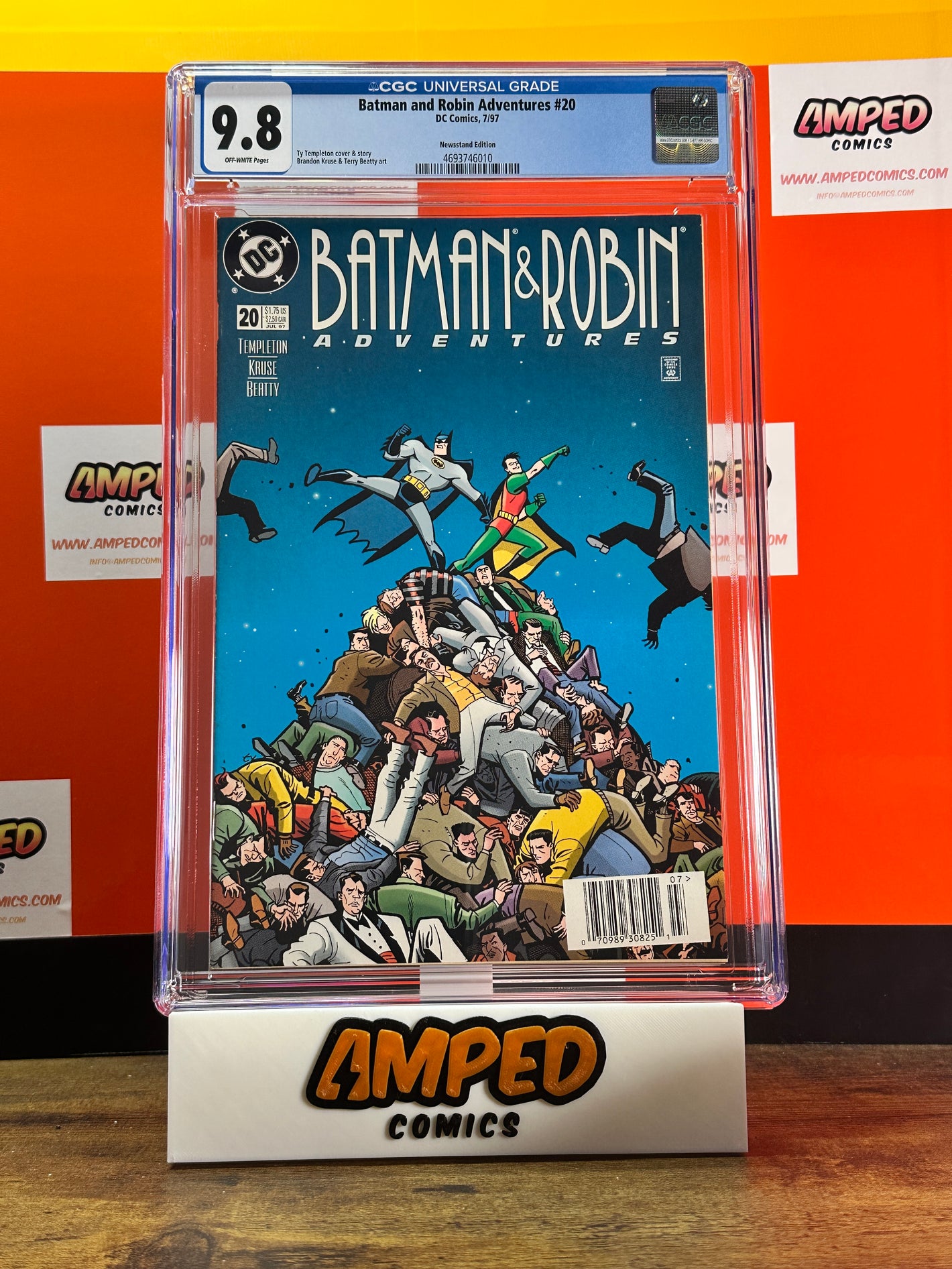 Batman Robin Adventures 20 CGC 9.8 DC Comics 1997