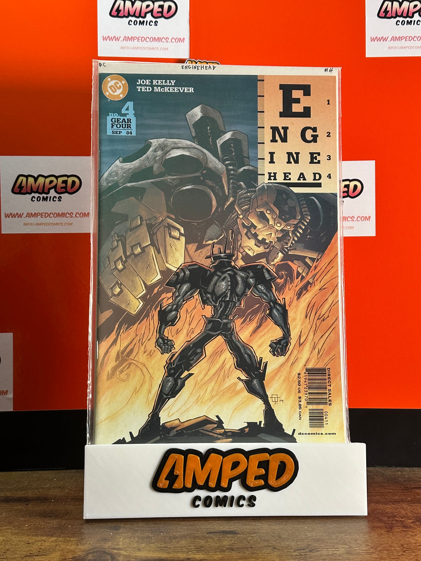 Enginehead 4 DC Comics Sep 2004 Joe Kelly Ted McKeever