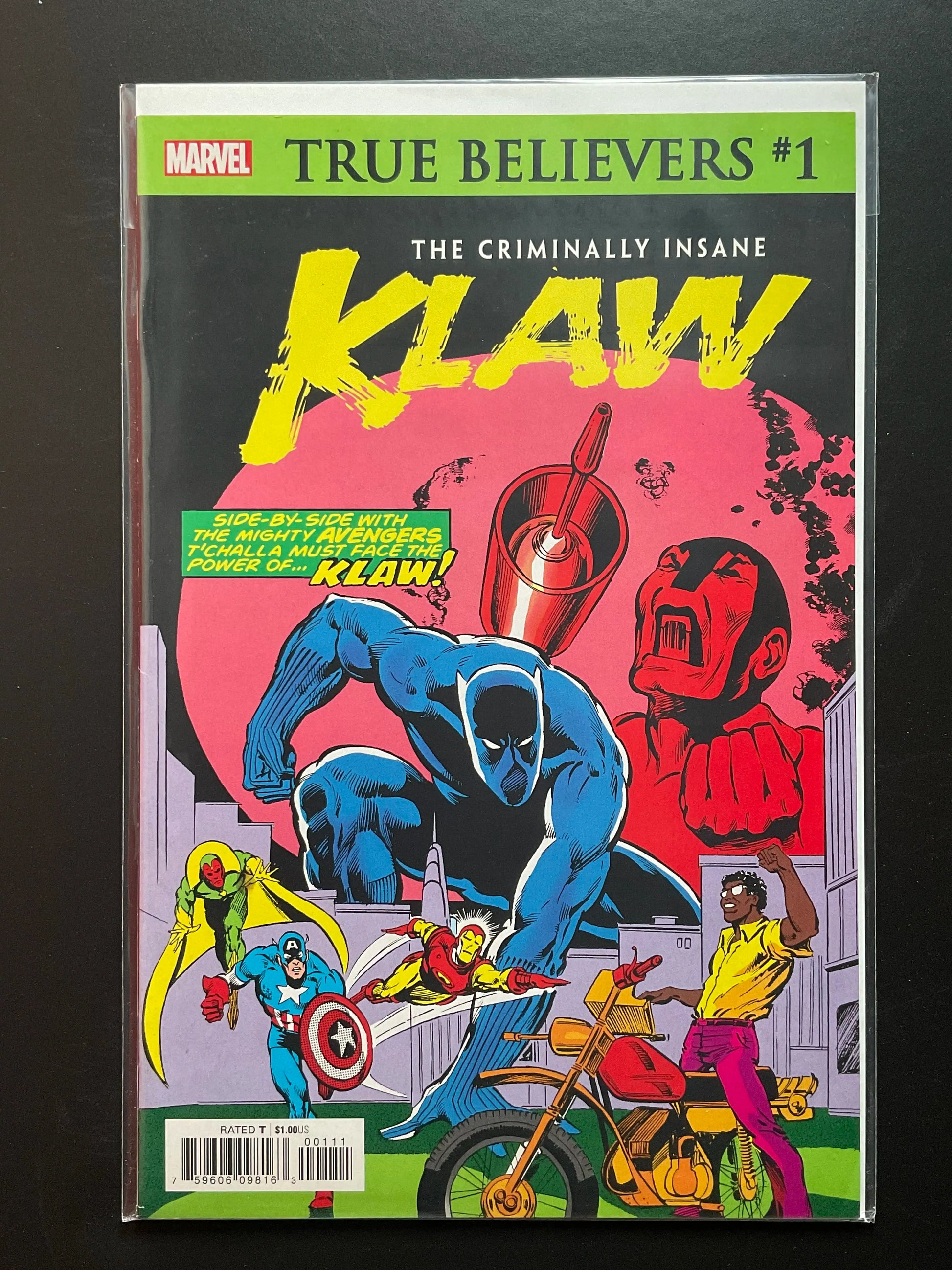 True Believers 1 The Criminally Insane Klaw Marvel Comics