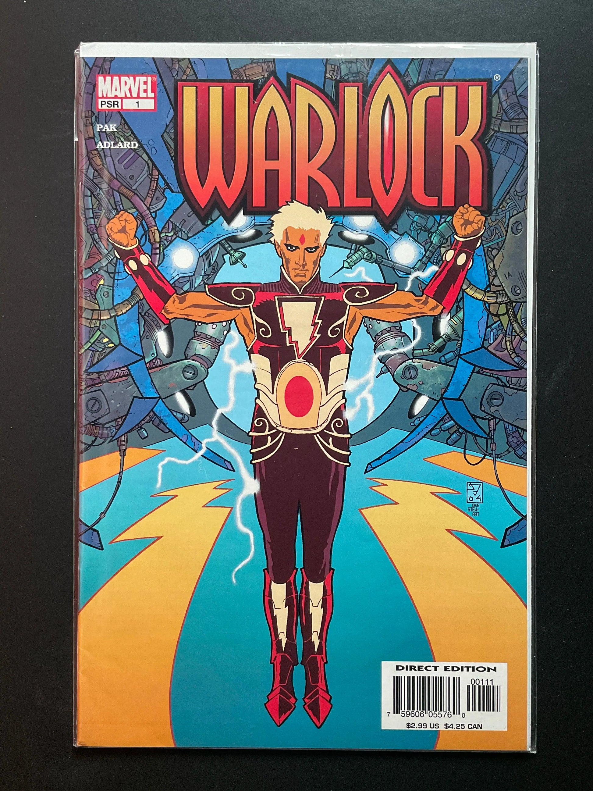 Warlock 1 Marvel Comics 2004 Greg Pak Adlard Direct Edition