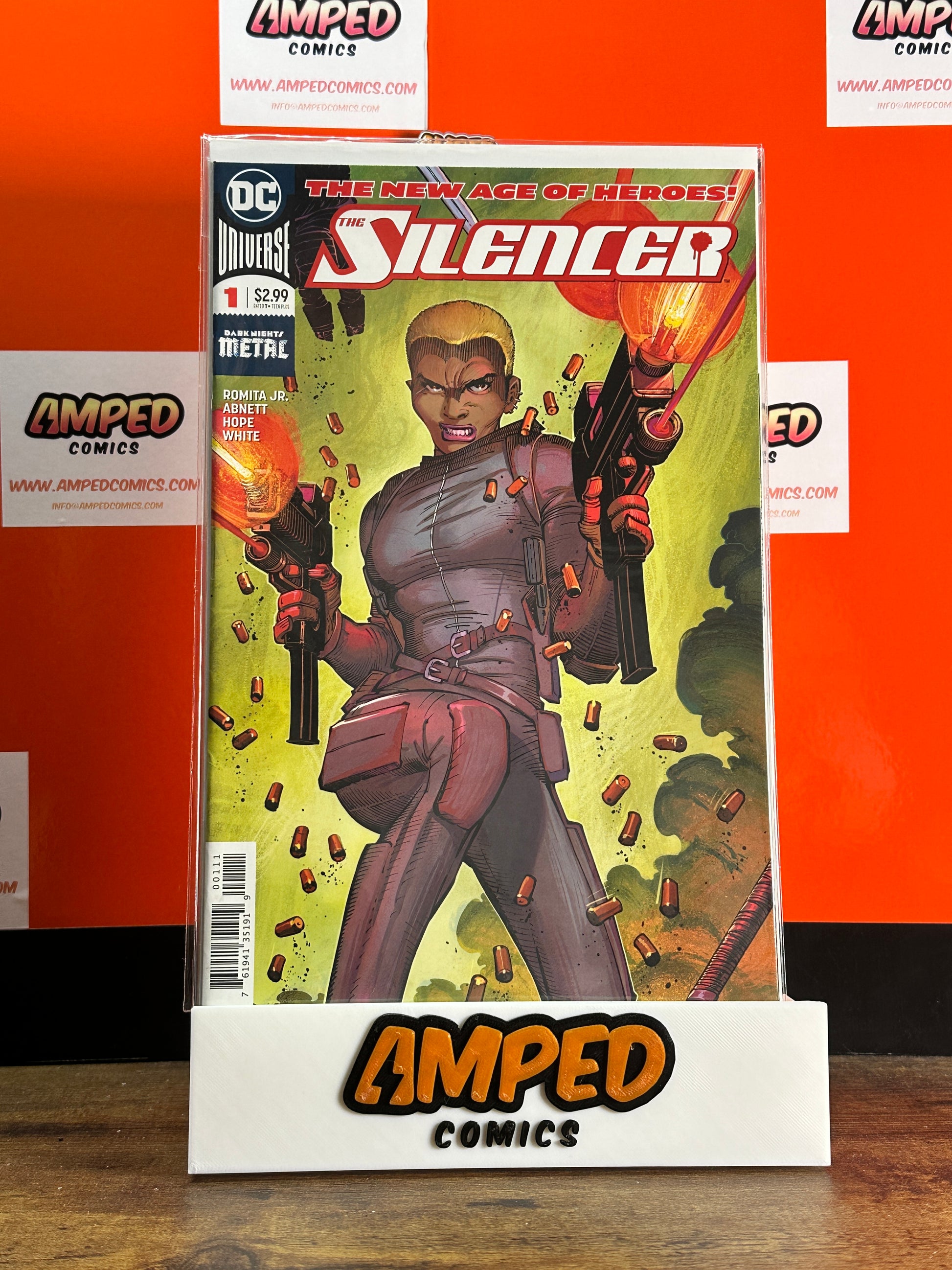 The Silencer 1 DC Comics 2018 New Age of Heroes Dark Nights Metal
