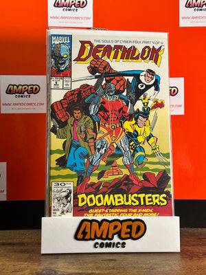 Deathlok 5 Marvel 1991 Doombusters X-Men Fantastic Four