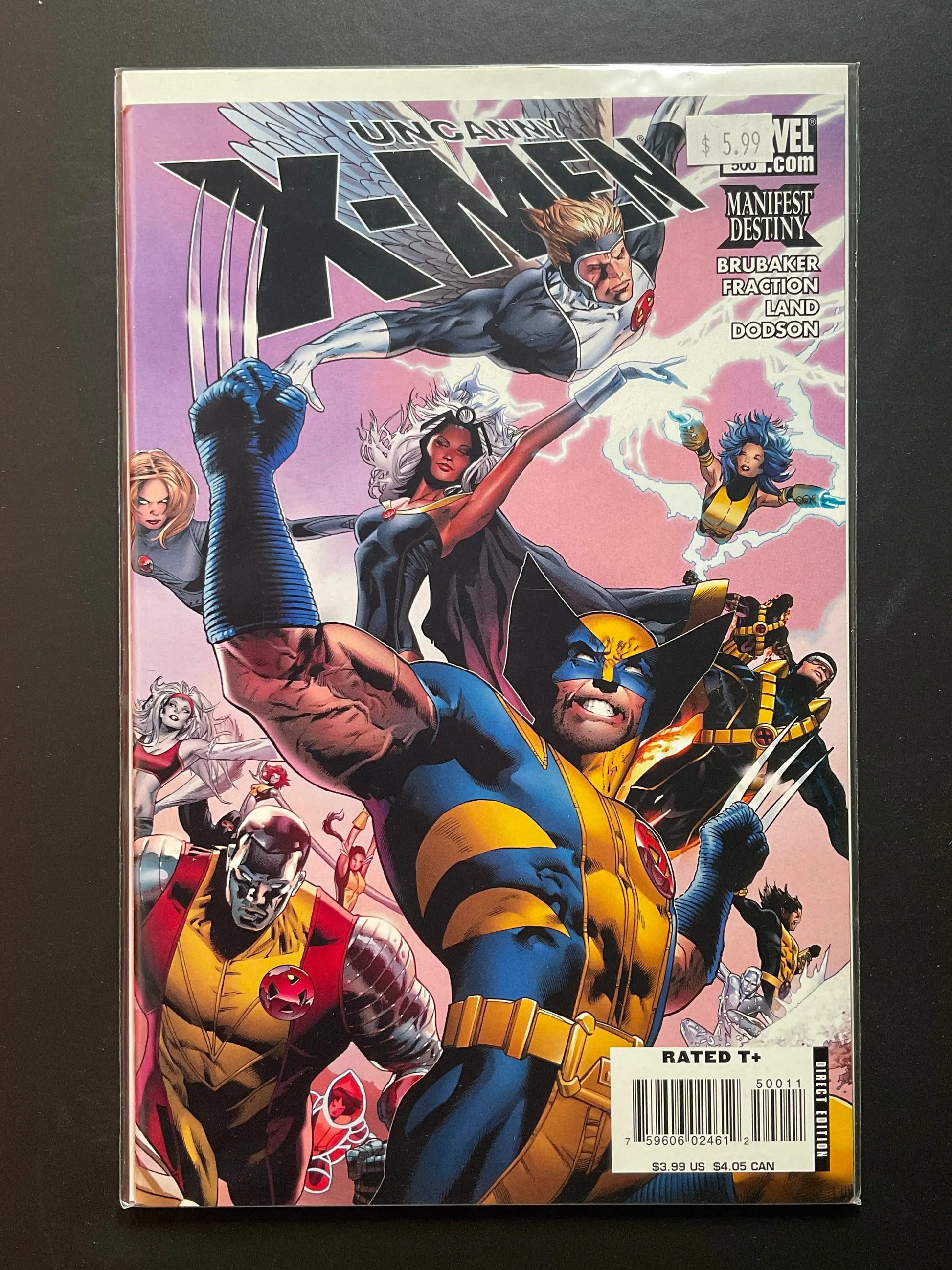 Uncanny X-Men 500 Marvel Comics Manifest Destiny