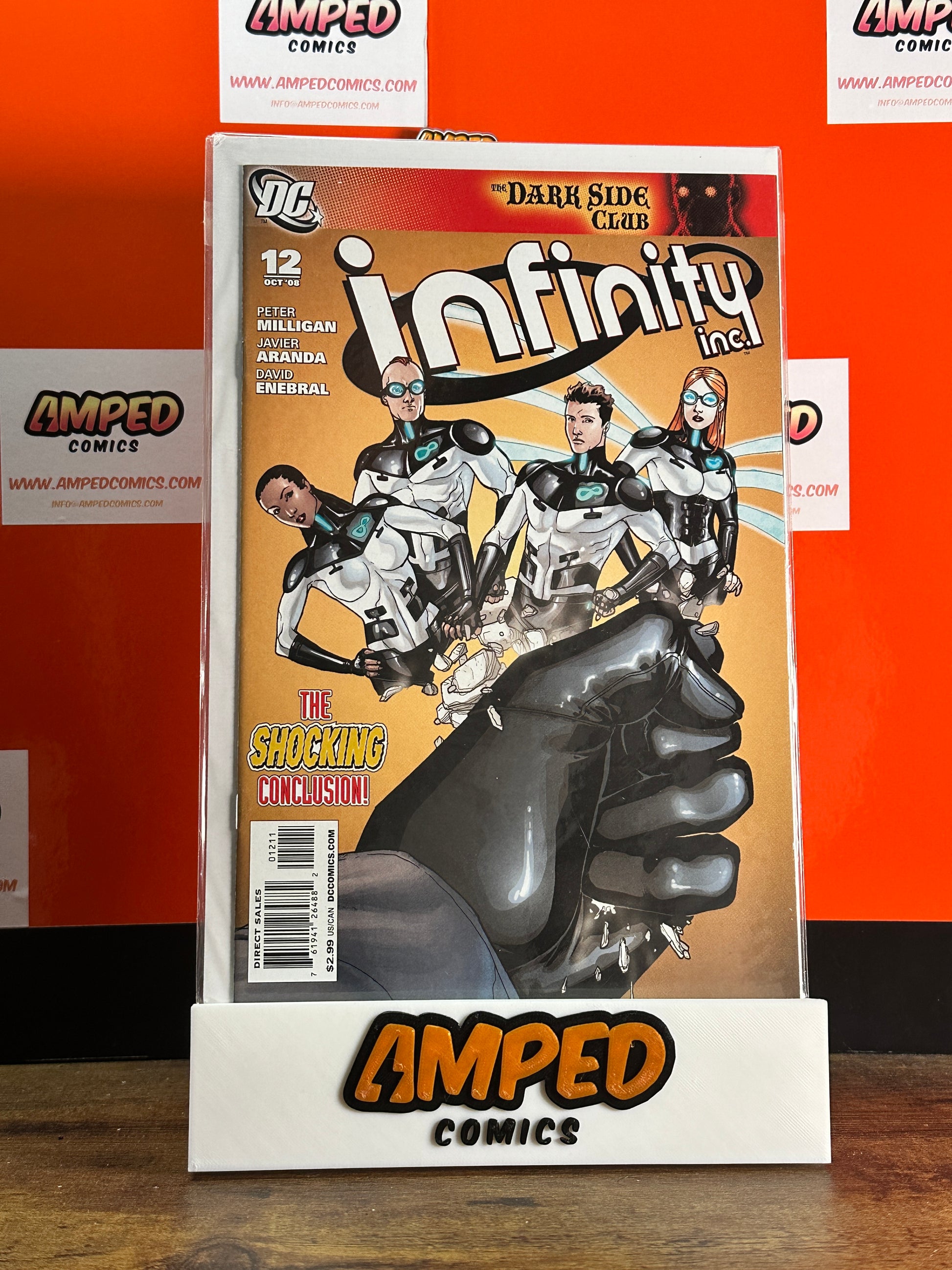 Infinity Inc. 12 (Oct 2008) DC Comics - The Dark Side Club