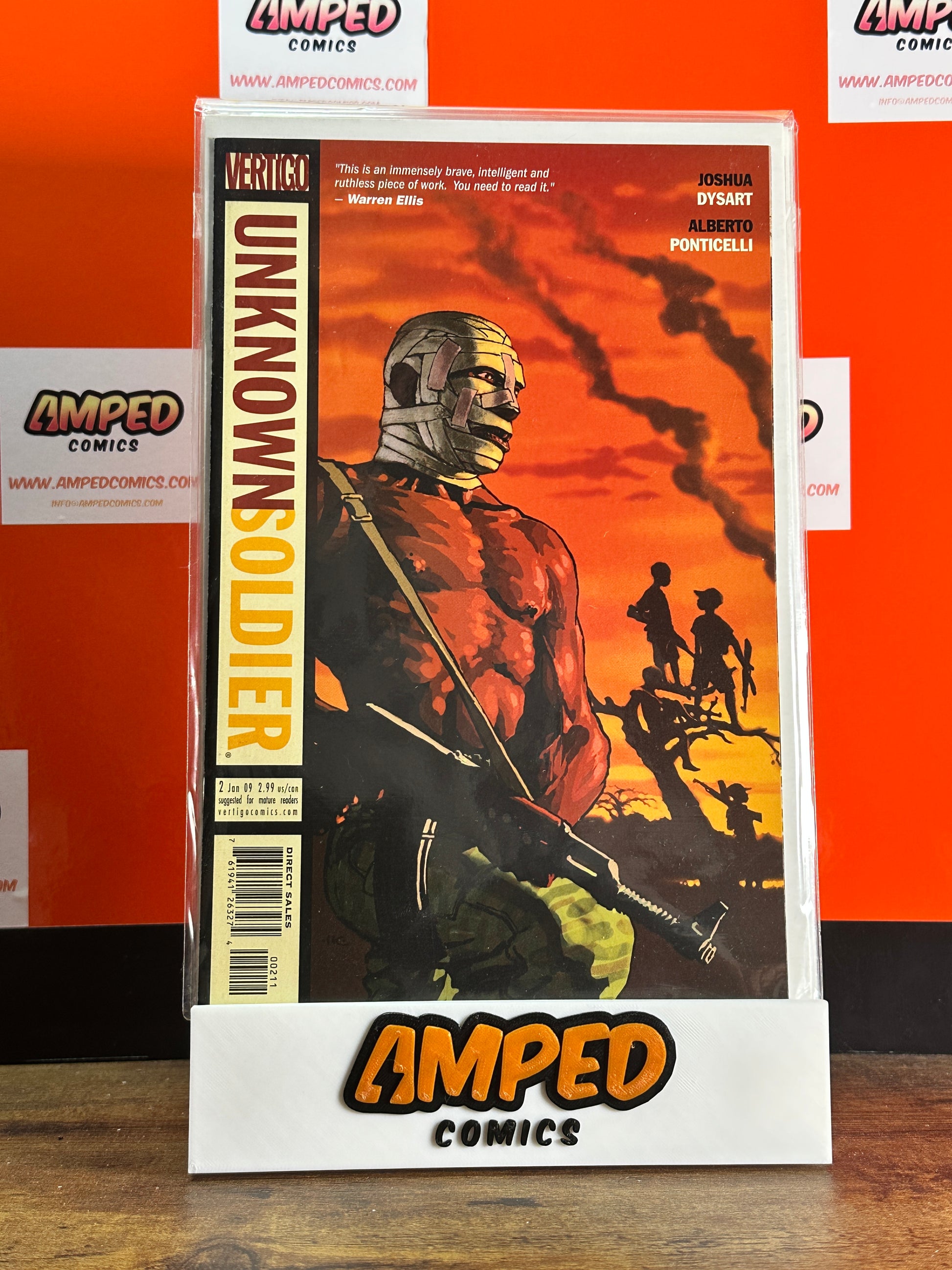 Unknown Soldier 2 Vertigo Comics 2009 Joshua Dysart Alberto Ponticelli