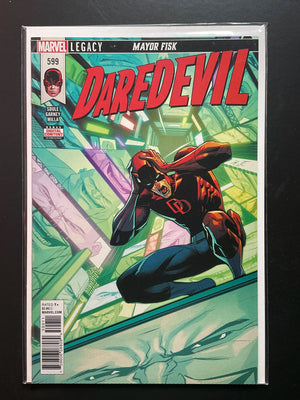 Daredevil 599 Marvel Comics Legacy Mayor Fisk Story 2018