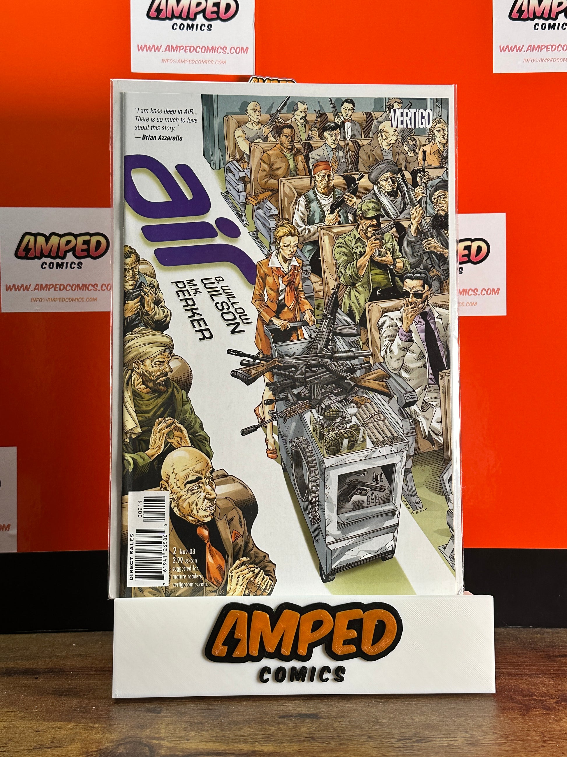 Air 2 (Nov 2008) by G. Willow Wilson, Vertigo Comics