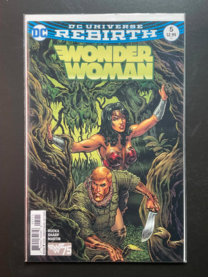 Wonder Woman 5 DC Universe Rebirth (2016) by Rucka Sharp
