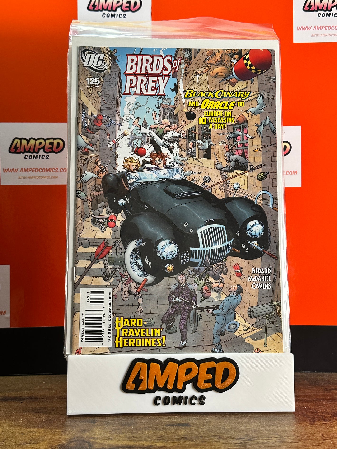 Birds of Prey 125 DC Comics Black Canary Oracle