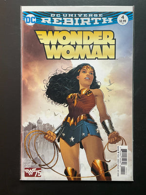 Wonder Woman 4 DC Rebirth 2016 by Rucka, Scott Fajardo Jr.