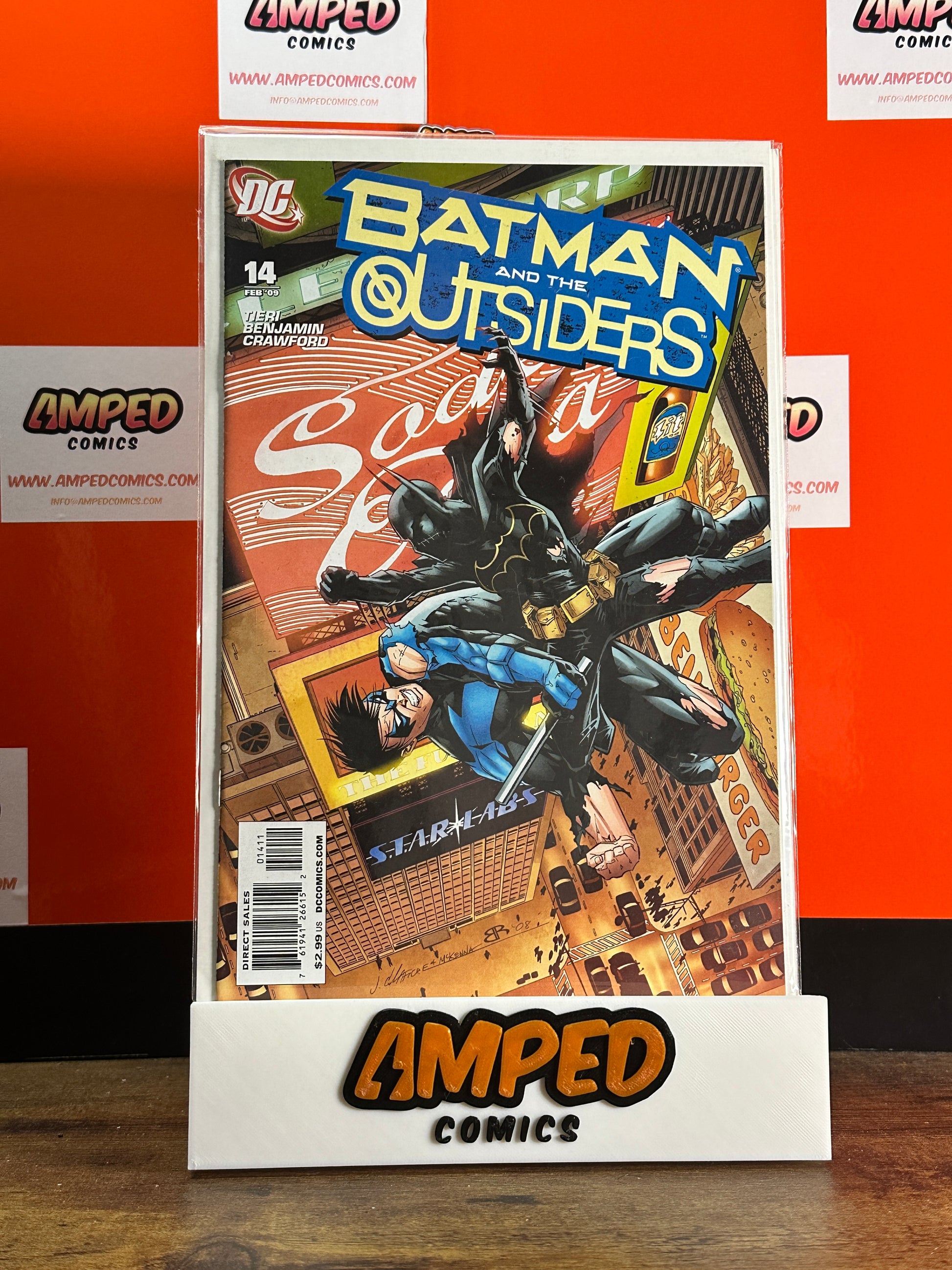 Batman and the Outsiders 14 DC Comics February 2009