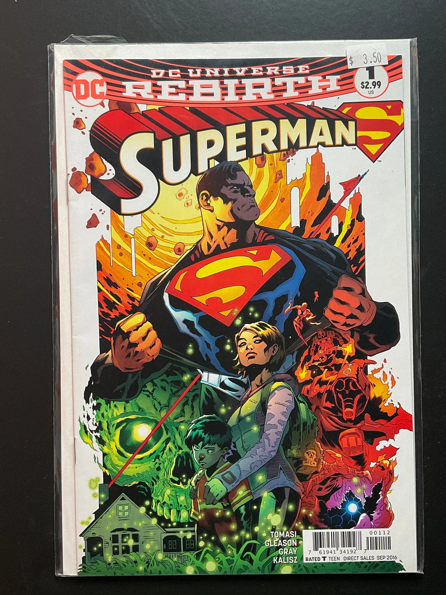 Superman 1 DC Rebirth (2016) by Tomasi Gleason