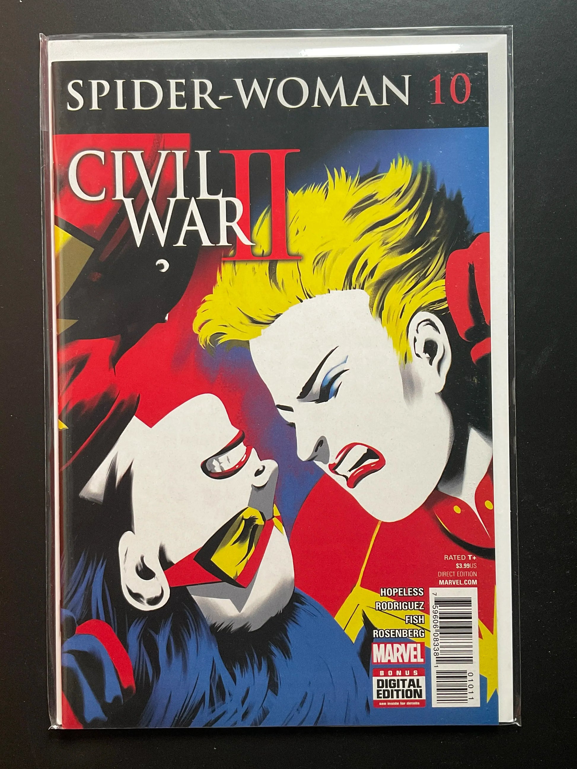 Spider-Woman 10 Civil War II Marvel Comics 2016