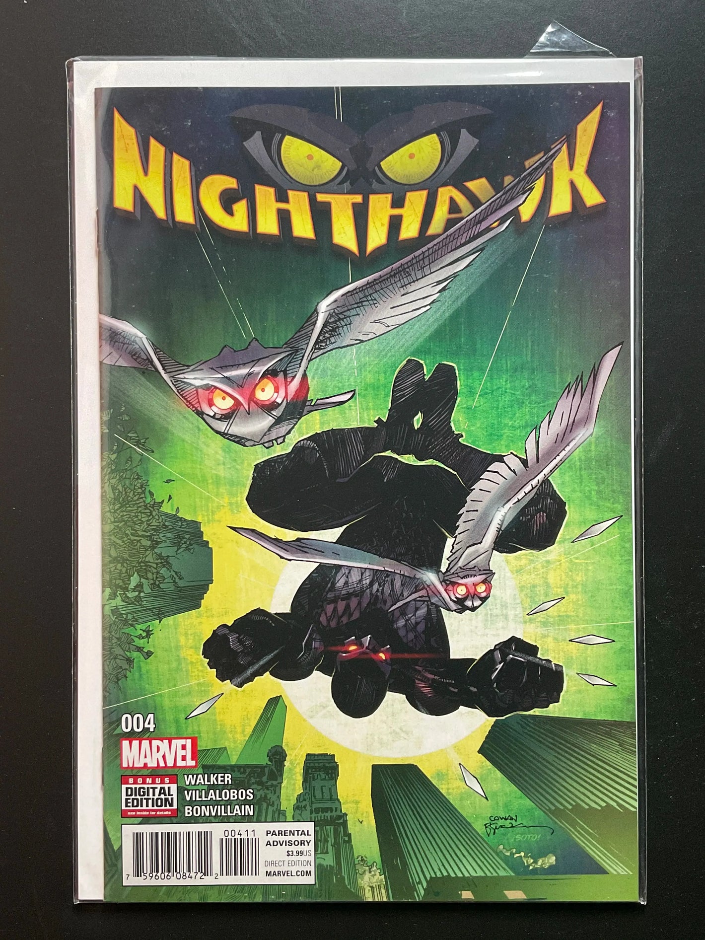 Nighthawk 4 Marvel Comics 2016 Walker Villalobos Bonvillain
