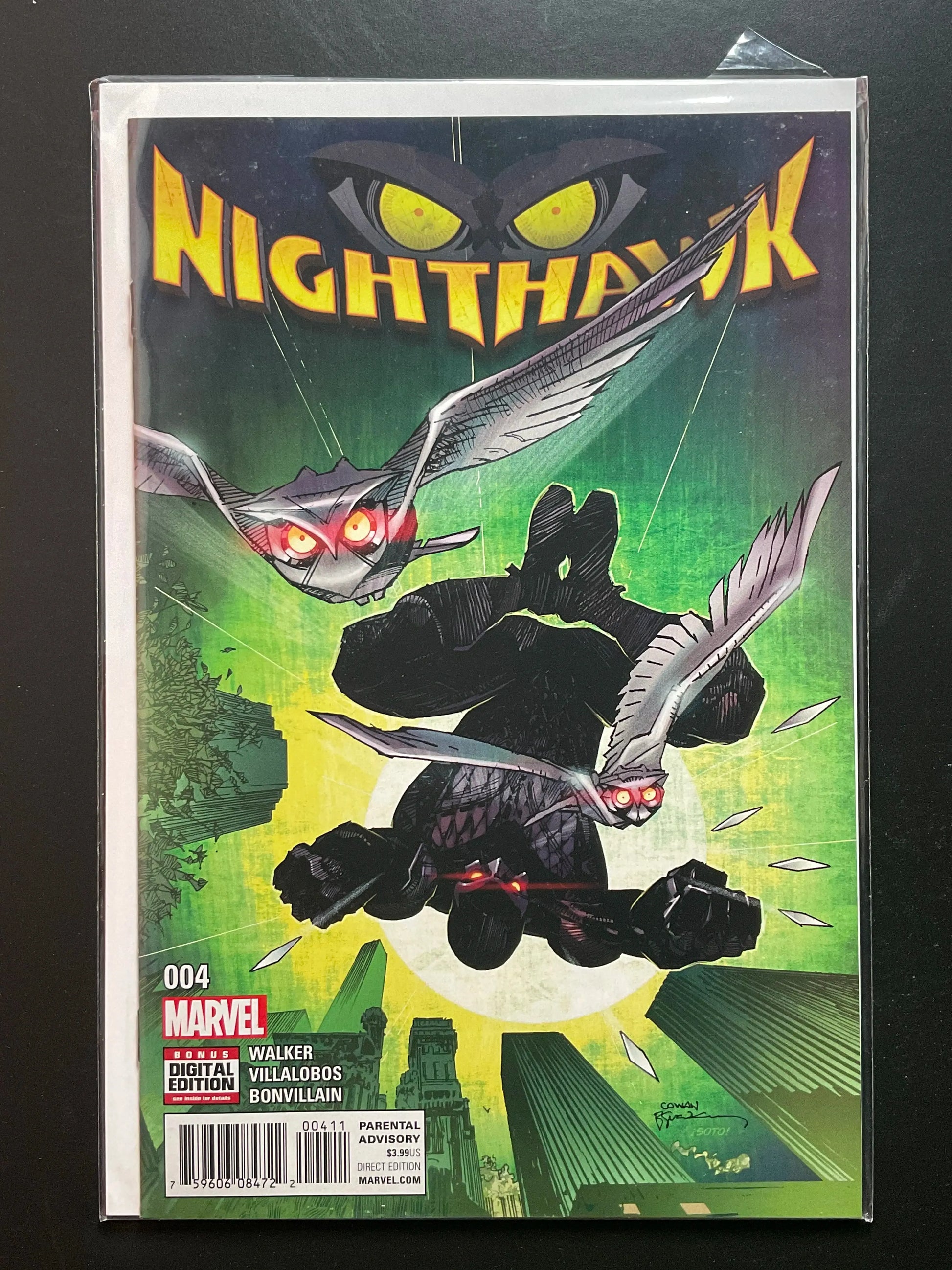 Nighthawk 4 Marvel Comics 2016 Walker Villalobos Bonvillain