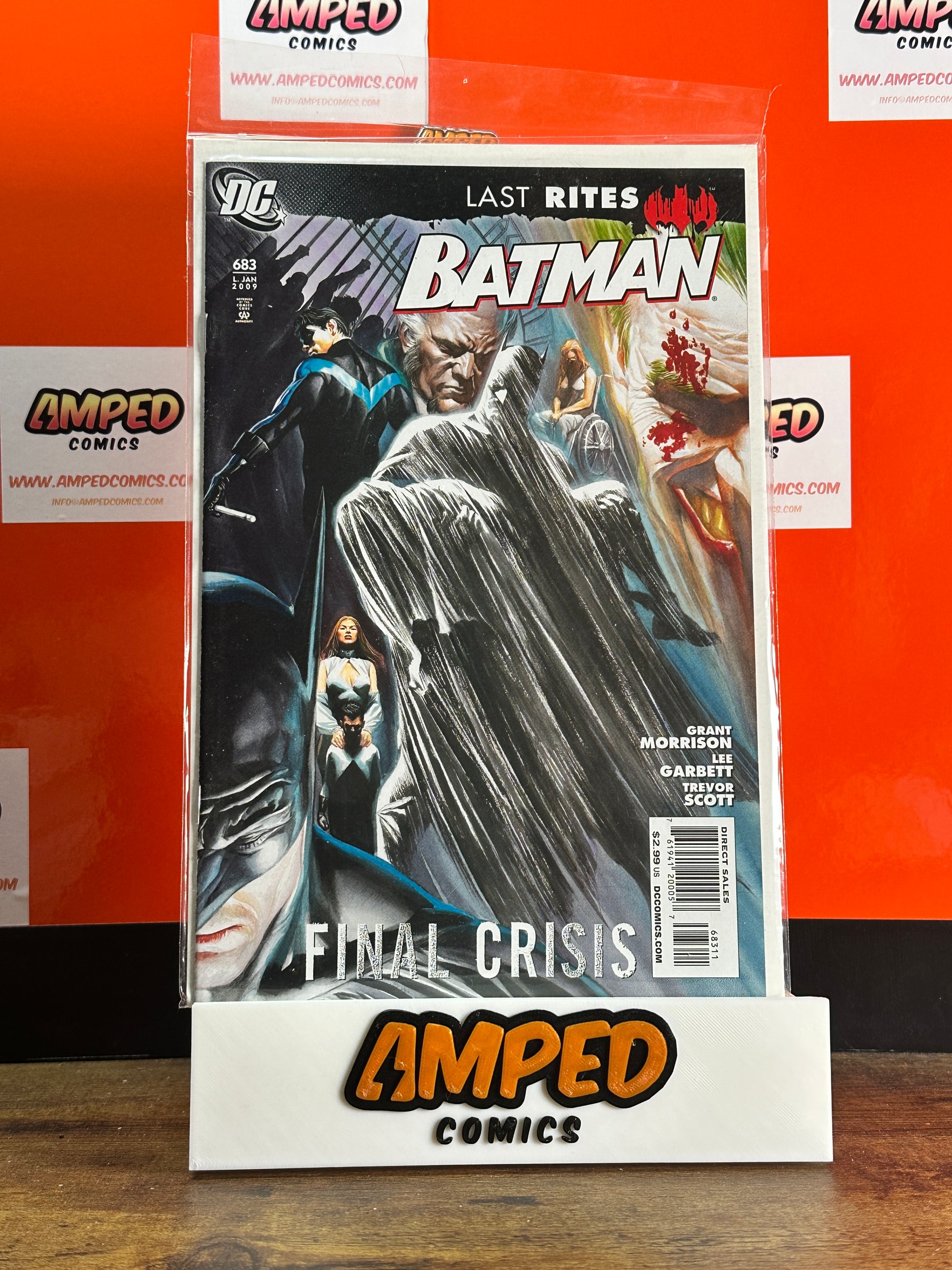Batman 683 DC Comics Final Crisis Last Rites (2009)