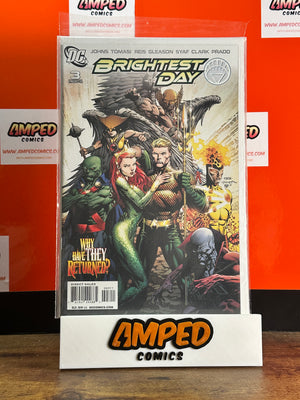 Brightest Day 3 DC Comics 2010 Geoff Johns Aquaman Cover
