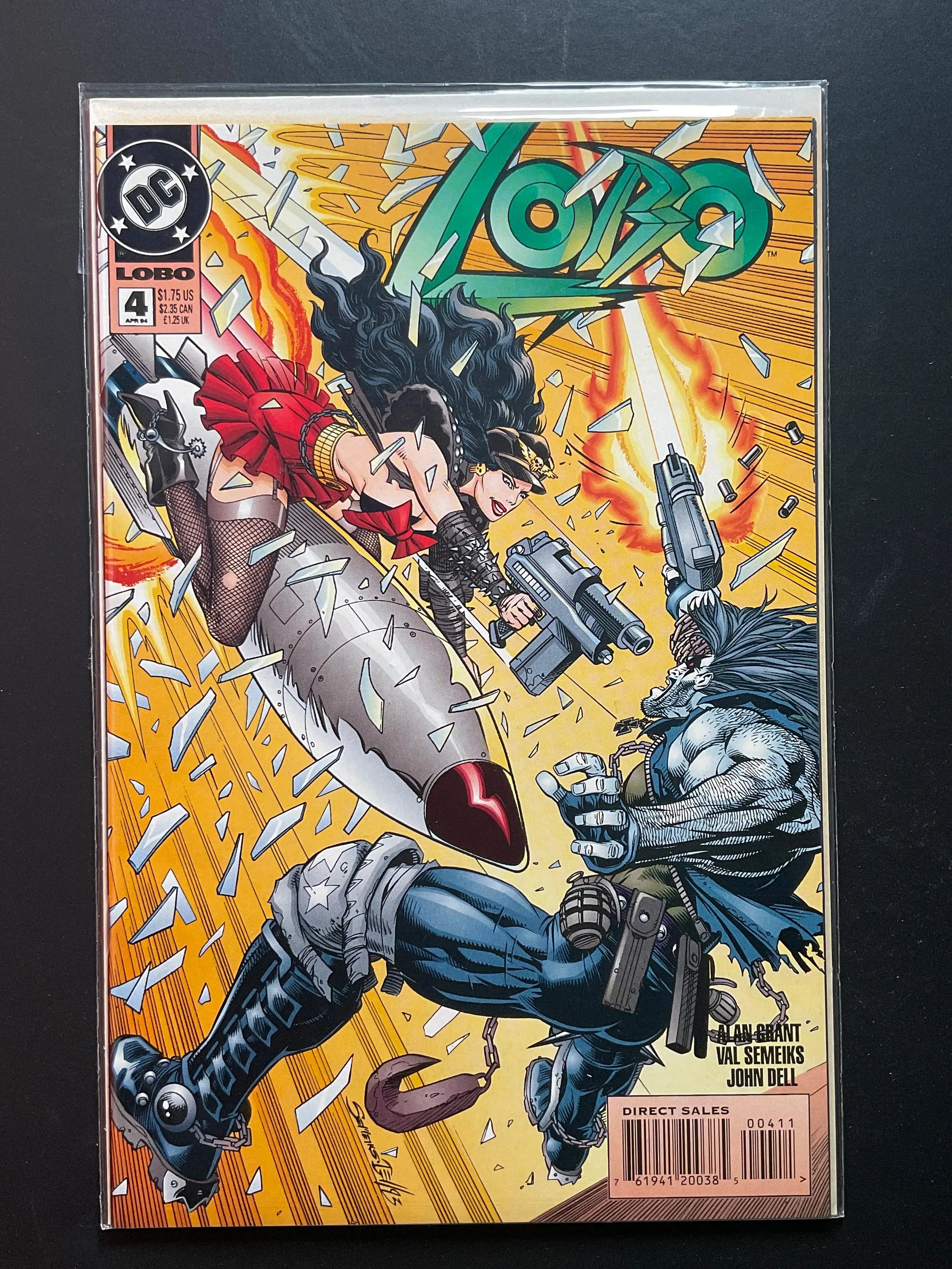 Lobo 4 DC Comics April 1991 Alan Grant Val Semeiks