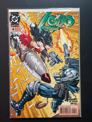 Lobo 4 DC Comics April 1991 Alan Grant Val Semeiks
