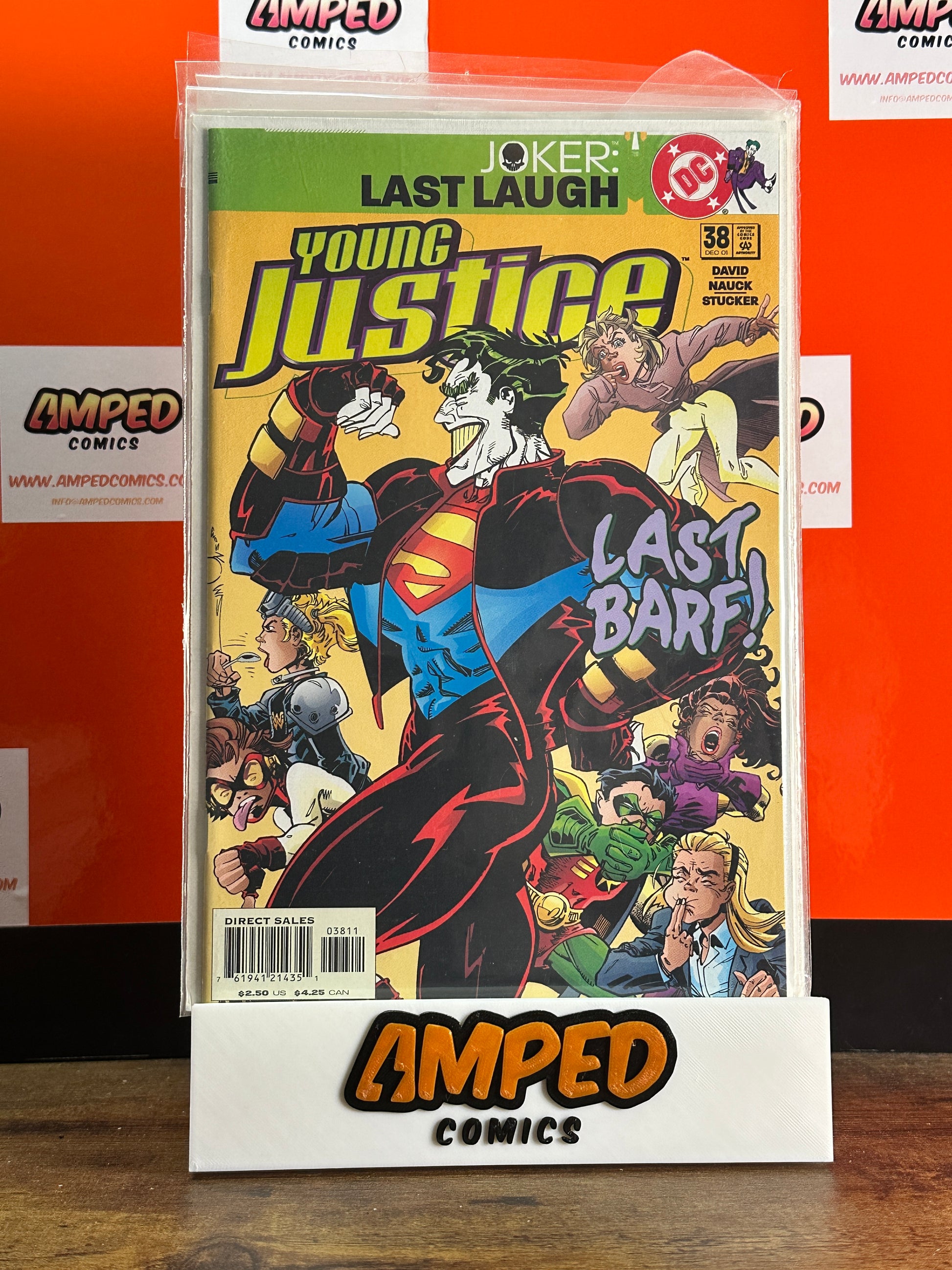 Young Justice 38 DC Comics Jokers Last Laugh Tie-In 2001