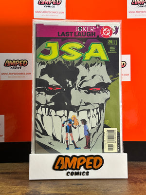 JSA 29 Joker Last Laugh DC Comics 2001 Geoff Johns