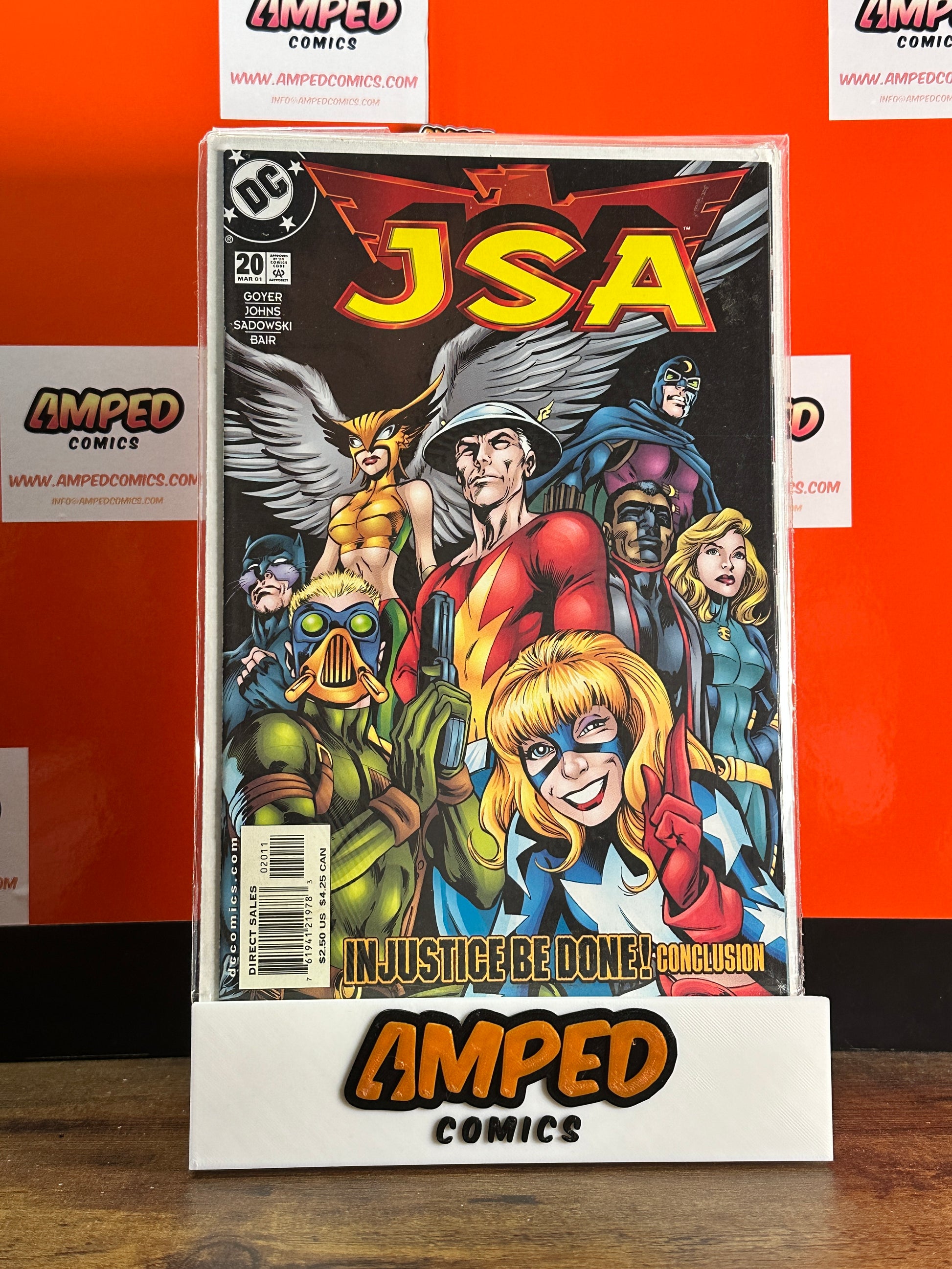 JSA 20 DC Comics March 2001 Injustice Be Done Conclusion