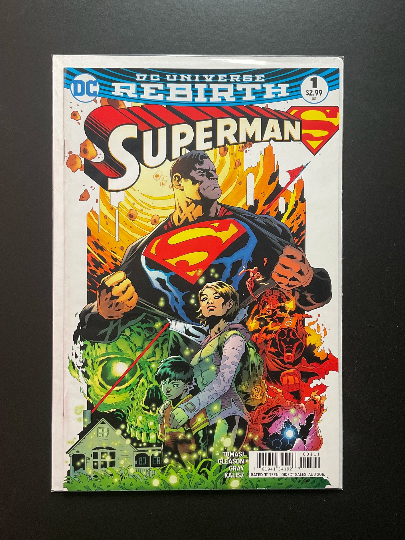 Superman 1 DC Rebirth (2016) by Tomasi Gleason