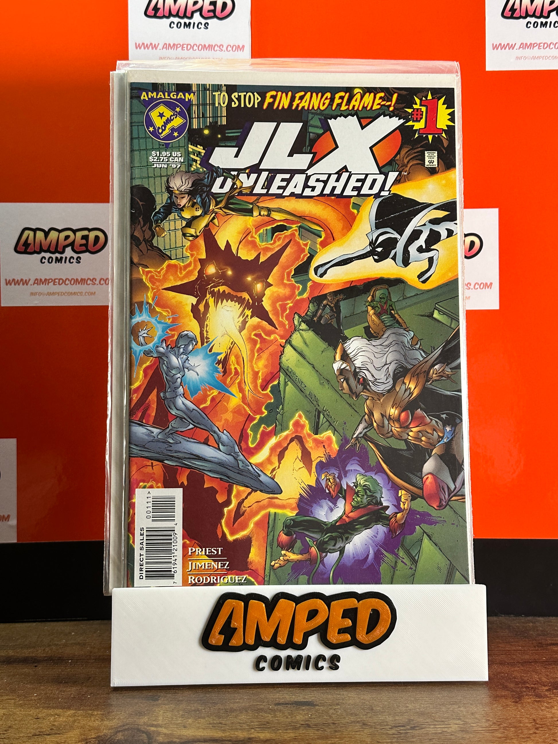 JLX Unleashed 1 Amalgam Comics June 1997