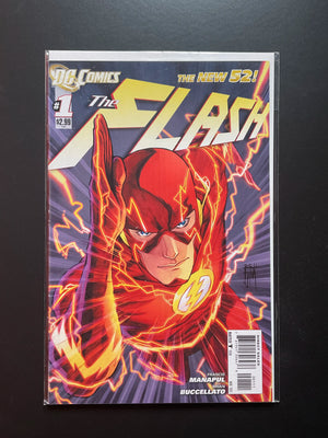 The Flash 1 DC Comics The New 52 (2011) Francis Manapul Cover