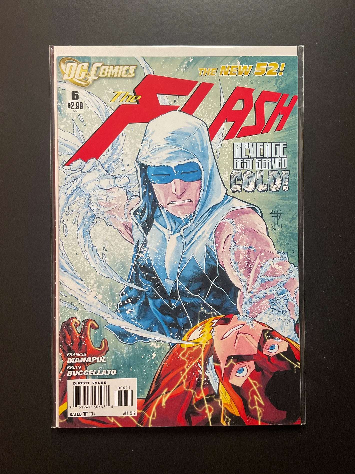 The Flash 6 (2012) DC Comics The New 52 Captain Cold Appearance