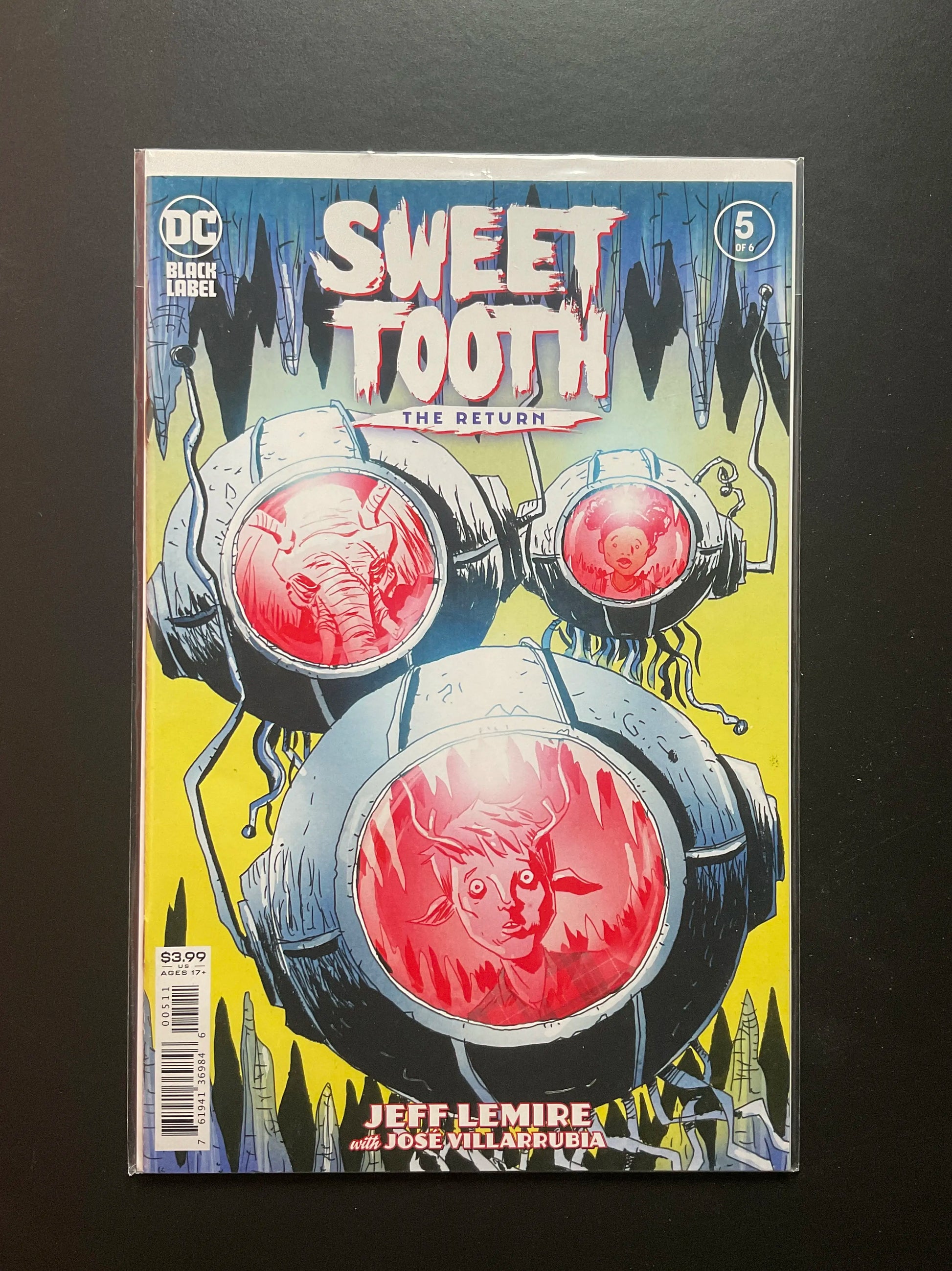 Sweet Tooth The Return 5 (DC Black Label, 2021) Jeff Lemire