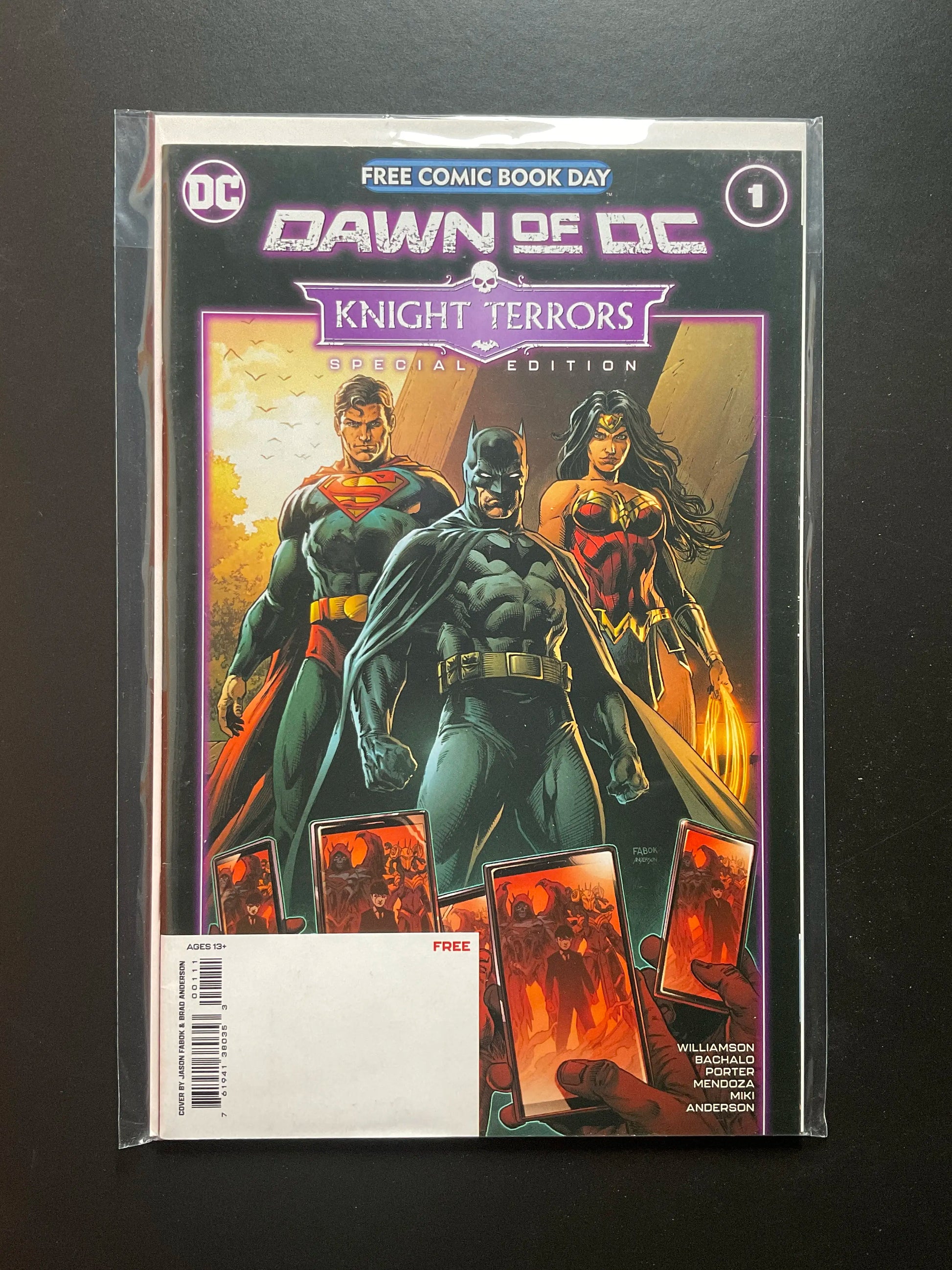 Dawn of DC Knight Terrors Special Edition 1 Free Comic Book Day