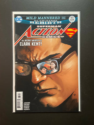 Action Comics 973 DC Rebirth Superman Clark Kent Secret Identity