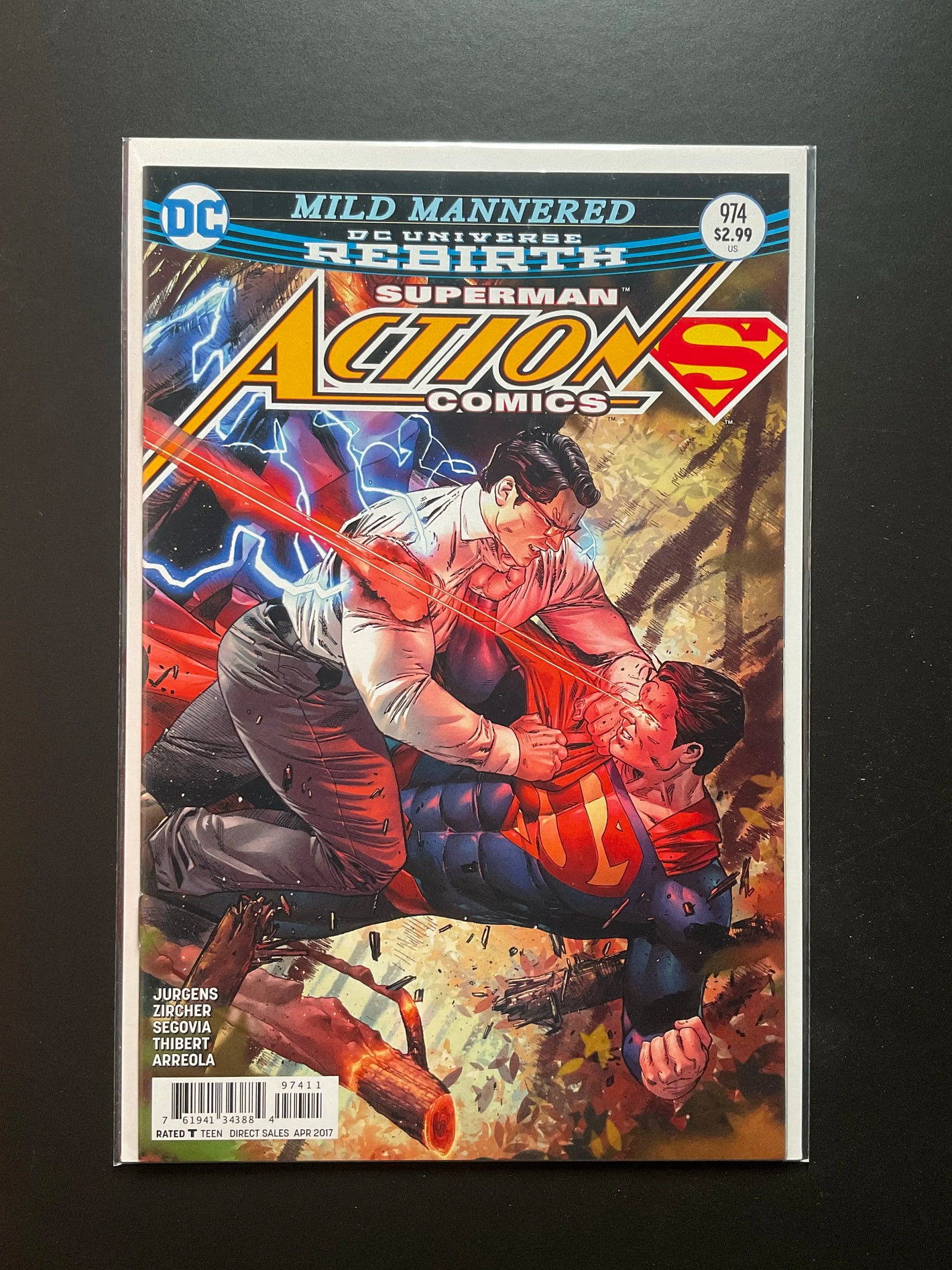 Action Comics 974 DC Universe Rebirth Apr 2017 Superman