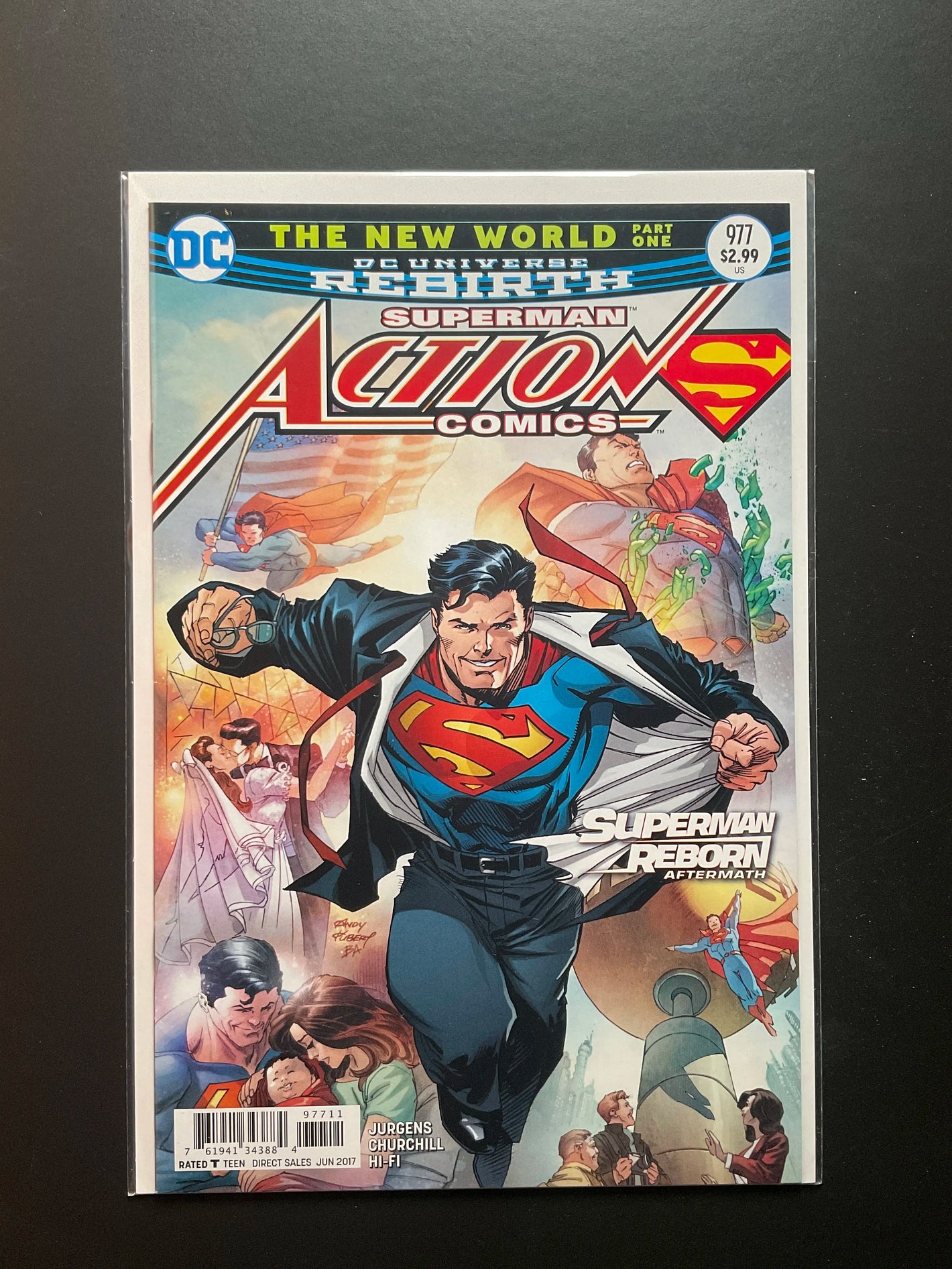 Action Comics 977 DC Rebirth Superman Reborn Aftermath (2017)