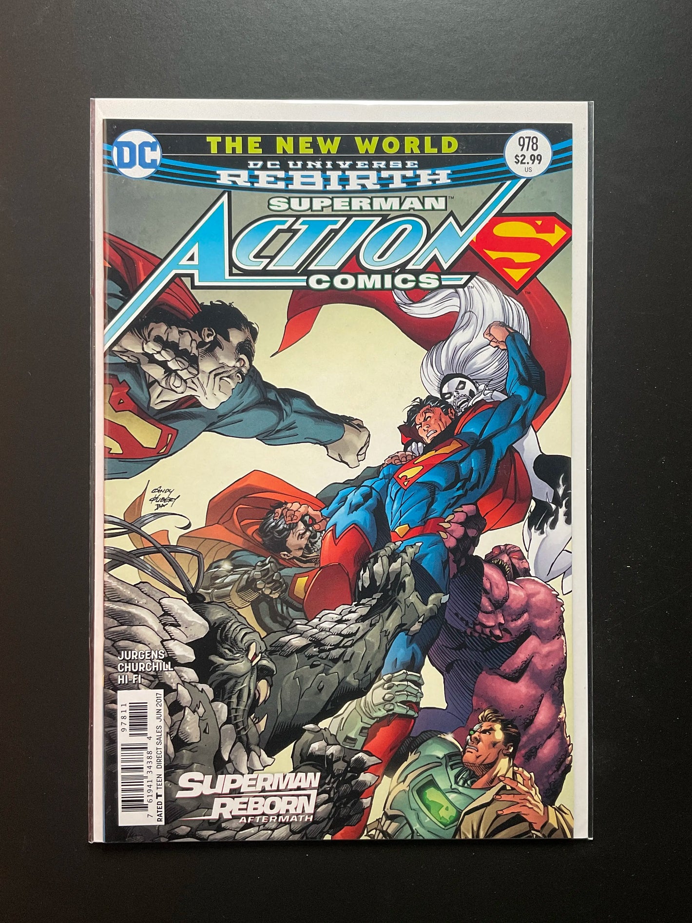 Action Comics 978 DC Universe Rebirth Superman 2017