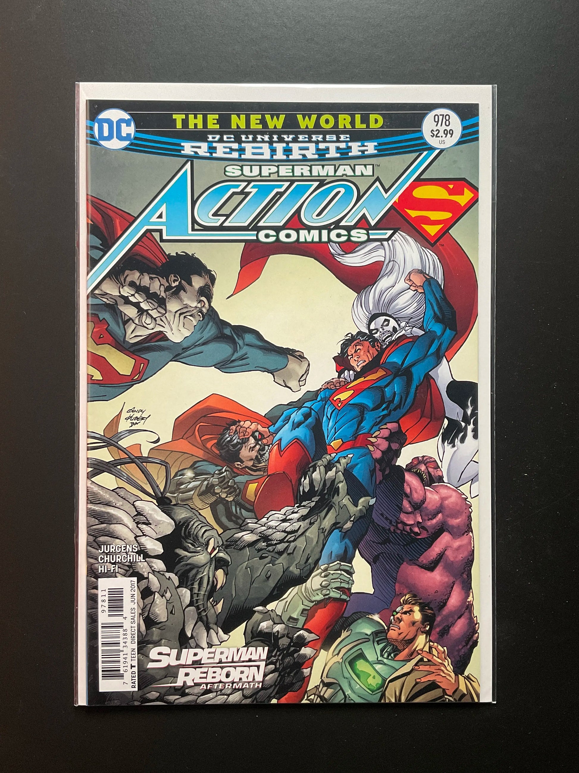 Action Comics 978 DC Universe Rebirth Superman 2017