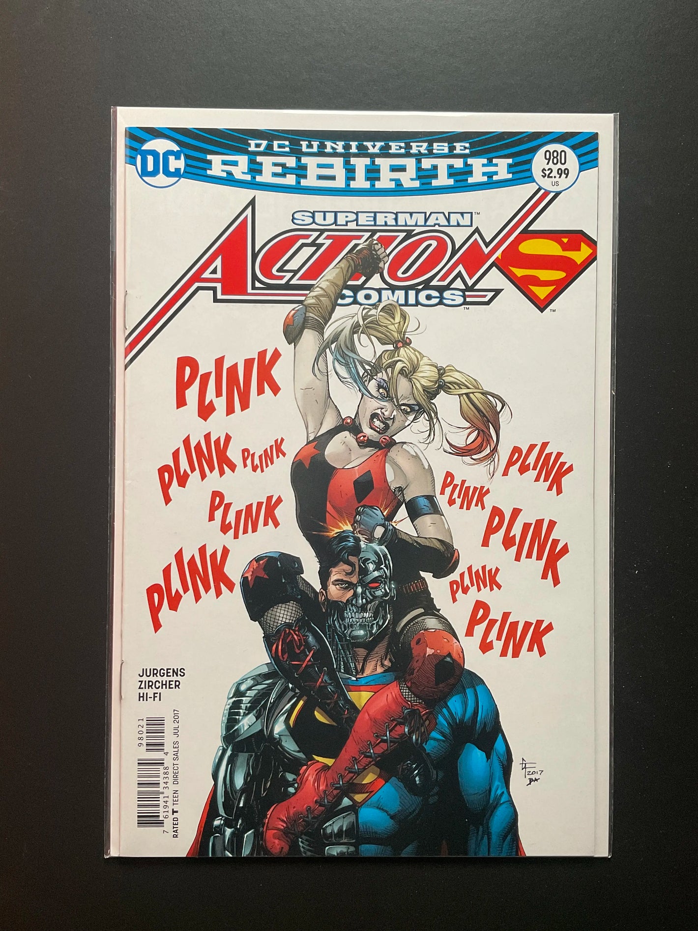 Action Comics 980 DC Rebirth Superman Harley Quinn 2017