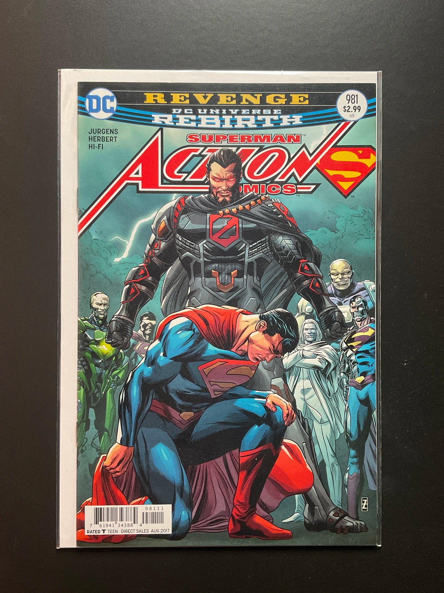 Action Comics 981 DC Universe Rebirth Superman Aug 2017