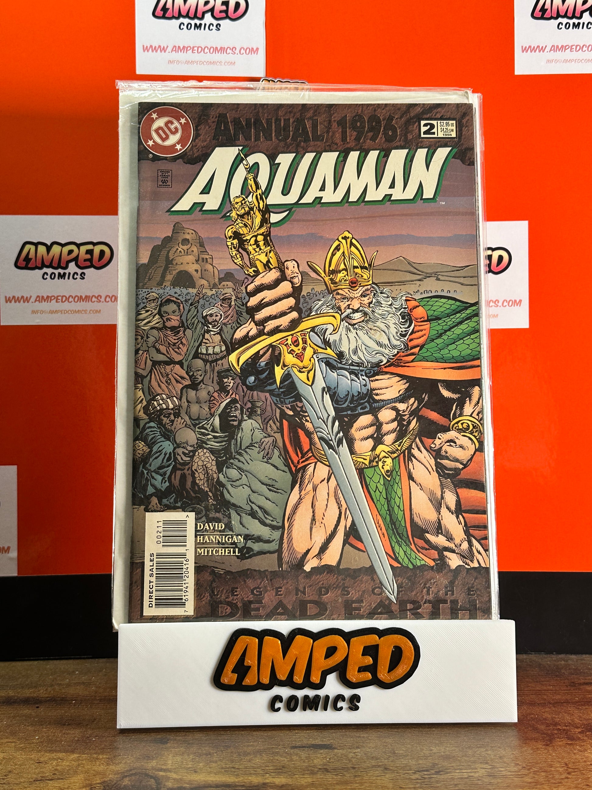 Aquaman Annual 2 (1996) DC Comics Legends of the Dead Earth