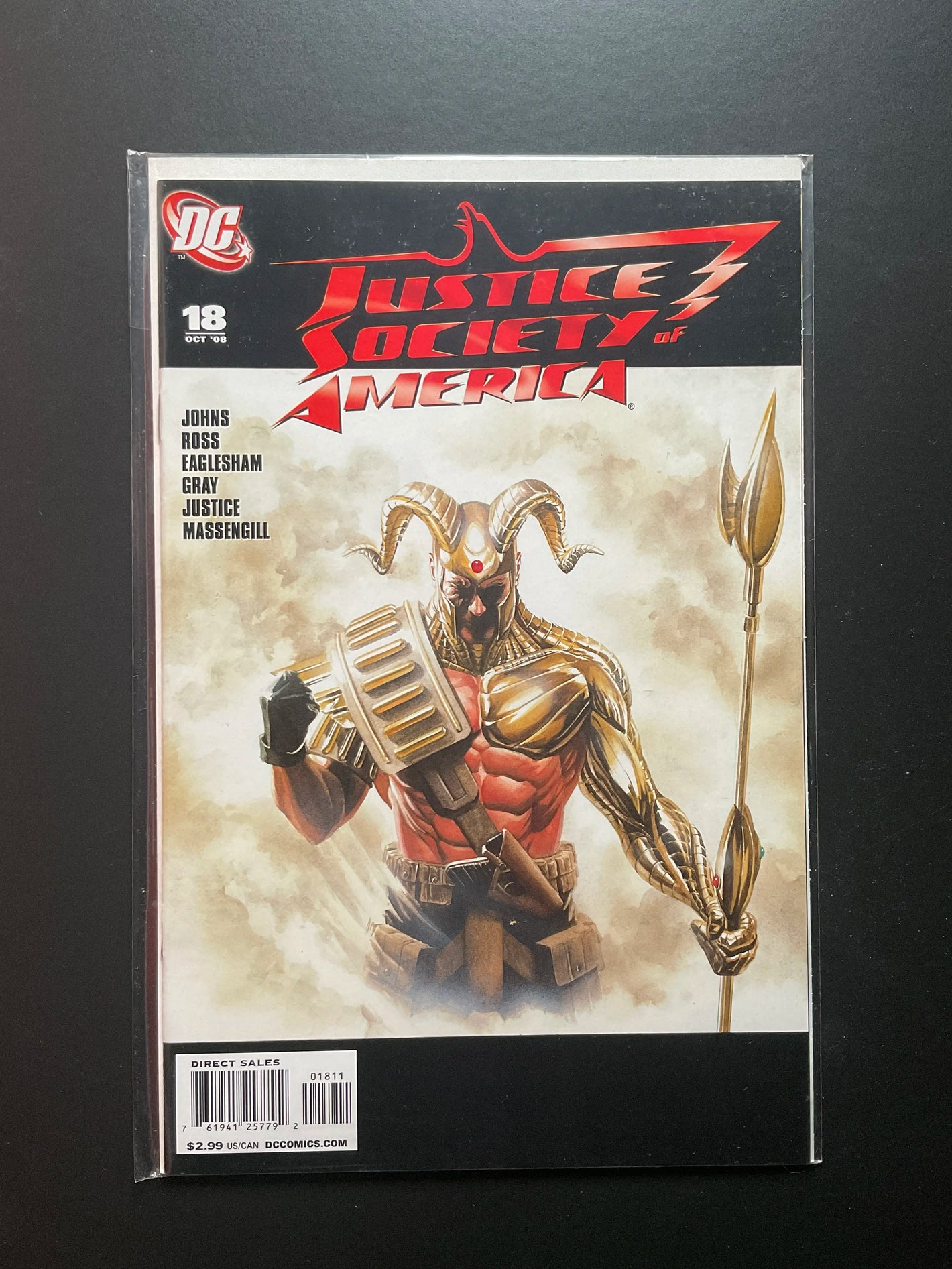 Justice Society of America 18 (DC, Oct 2008)