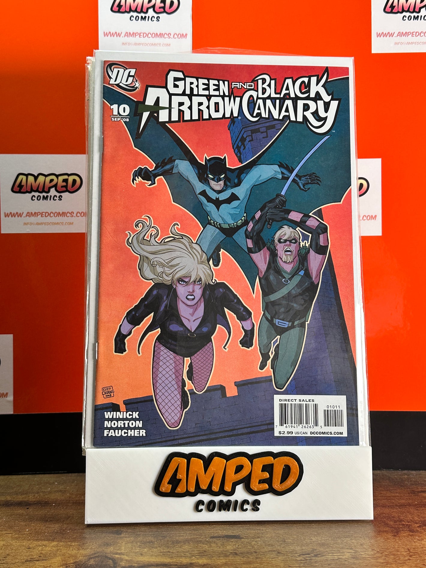 Green Arrow and Black Canary 10 DC Comics Sep 2008
